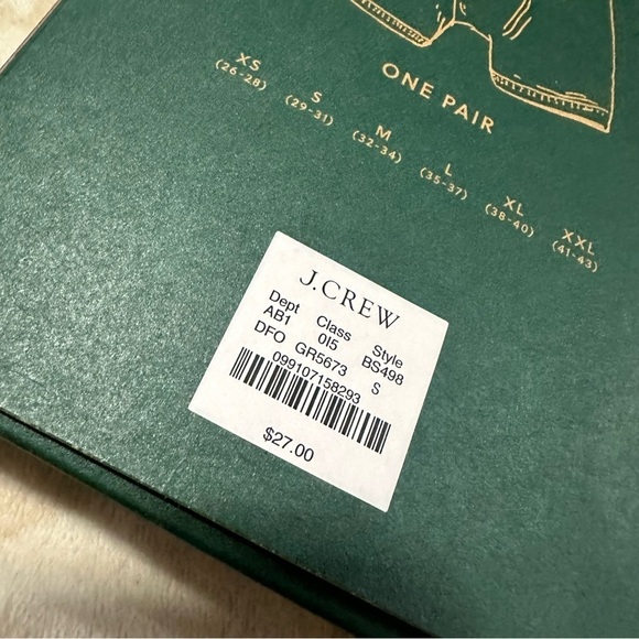 J crew dark forest green Stretch 4" boxer briefs - Picture 4 of 4